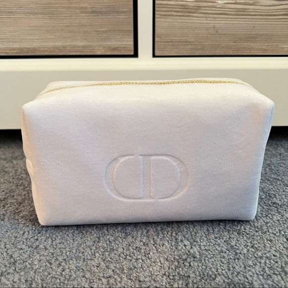 Dior Velvet Cosmetic Pouch - Picture 1 of 6